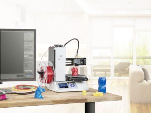 monoprice mini 3d printer-desktop